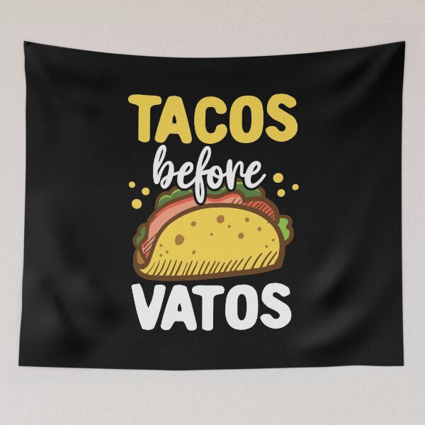 Item preview, Tacos Valentine Gift Him Her Tacos Before Vatos designed and sold by haselshirt.