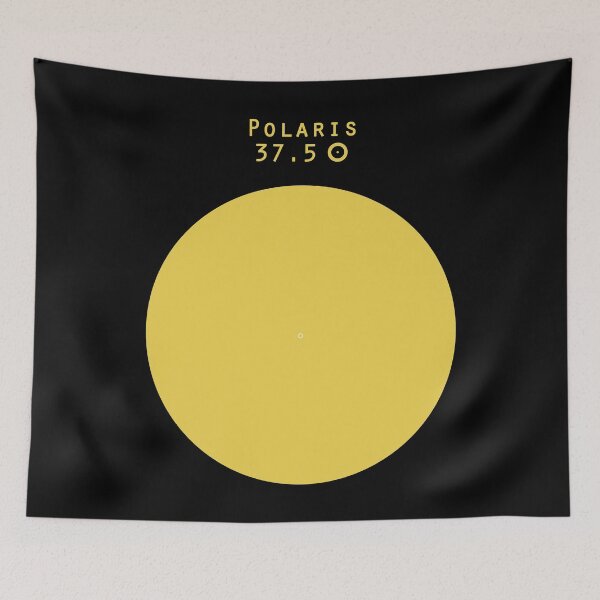 Item preview, Polaris - Sun size comparison designed and sold by MetaPhyStore.