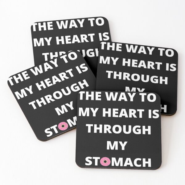 Item preview, The way to my heart is through my stomach  designed and sold by theintroverted.