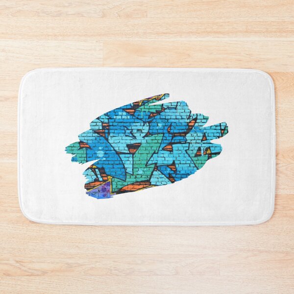 Item preview, Graffiti Splash Art Print Blue designed and sold by Auto-Prints.