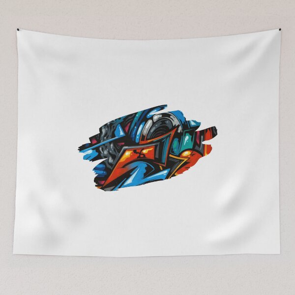 Item preview, Urban Graffiti Splash Art Print designed and sold by Auto-Prints.