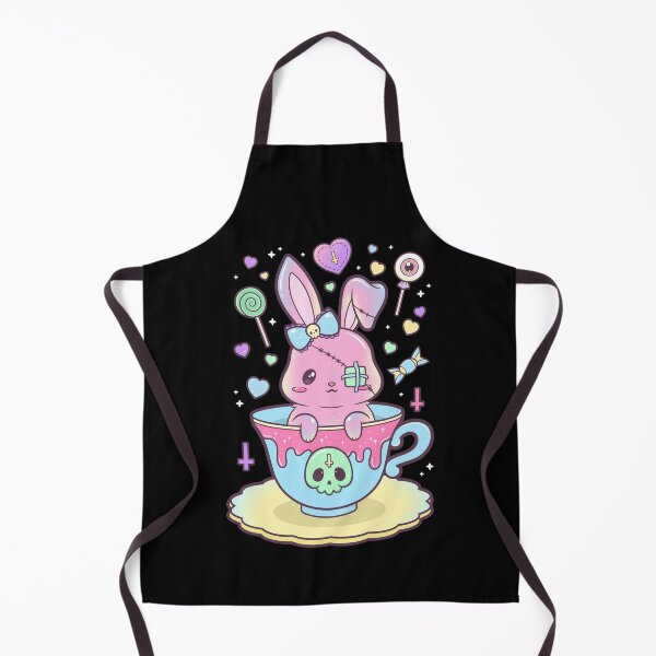 Item preview, Kawaii Pastel Goth Cute Creepy Occult Rabbit designed and sold by cchiaw.