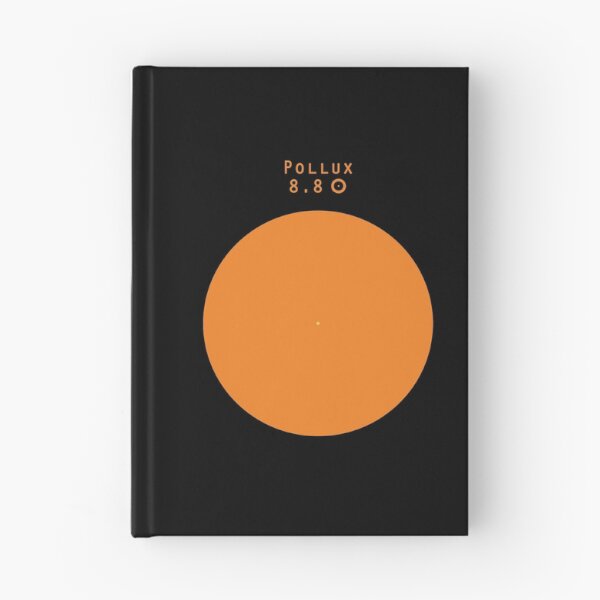 Item preview, Pollux - Sun size comparison designed and sold by MetaPhyStore.