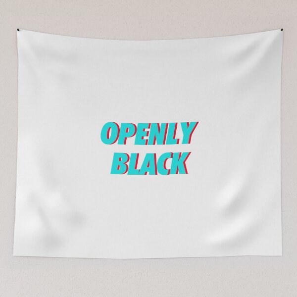 Item preview, Openly Black Blue & Red Font designed and sold by Gawop.