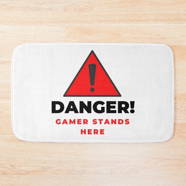 Item preview, Danger! Gamer Stands Here designed and sold by Levet.