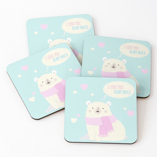 Item preview, Bear say "i love you beary much'' designed and sold by Cocodek.