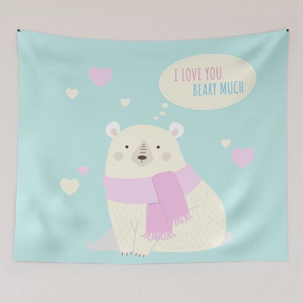 Item preview, Bear say "i love you beary much'' designed and sold by Cocodek.