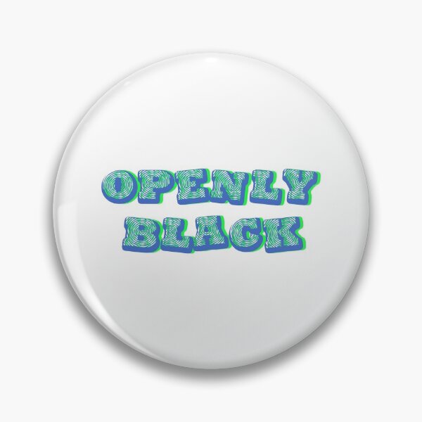 Item preview, Openly Black Blue & Green designed and sold by Gawop.