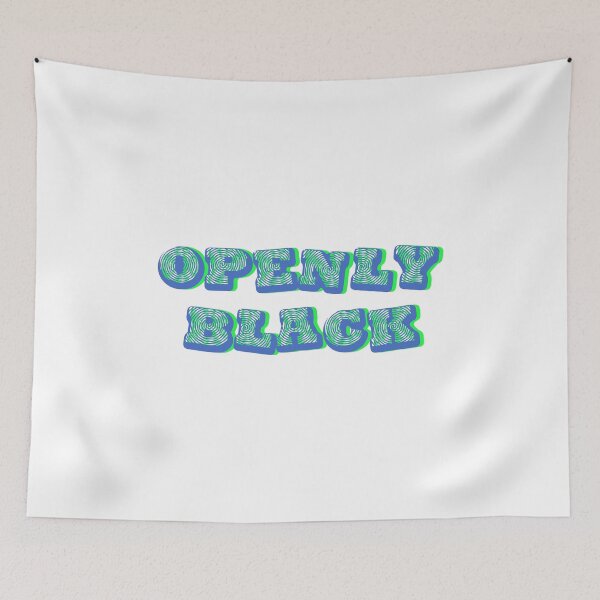 Item preview, Openly Black Blue & Green designed and sold by Gawop.