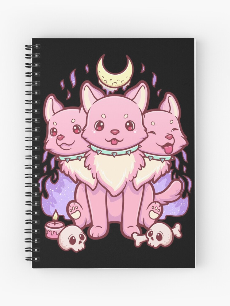 Cahier à spirale for Sale avec l'œuvre « Pastel Kawaii » de l