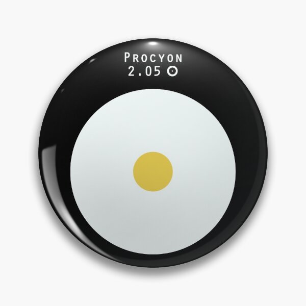Item preview, Procyon - Sun size comparison designed and sold by MetaPhyStore.