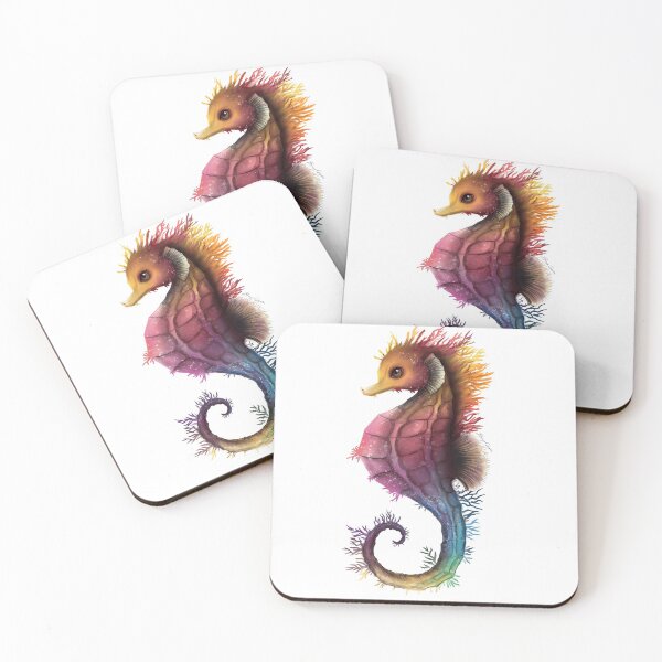 Item preview, Fizz the Seahorse designed and sold by Bronwyn Gilgallon Art.