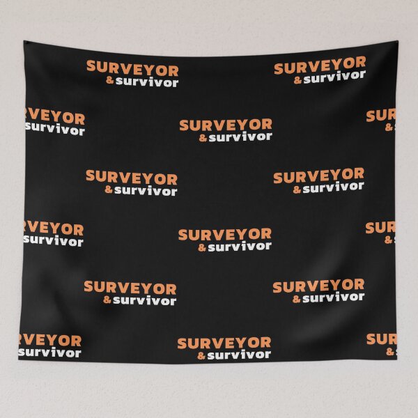 Item preview, Land surveyor and suvivor | father mom  designed and sold by chi vana.