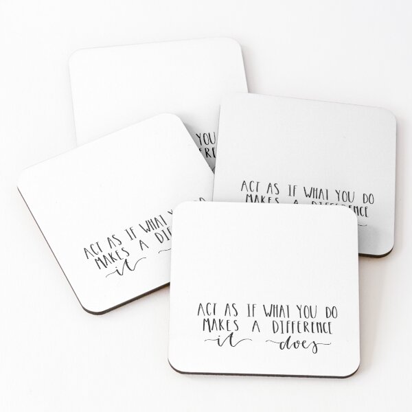 Item preview, Act as if What You Do Makes a Difference designed and sold by EllBell-Designs.