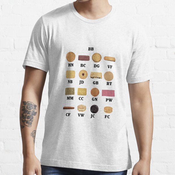 "British Biscuits" Tshirt for Sale by attractivedecoy Redbubble