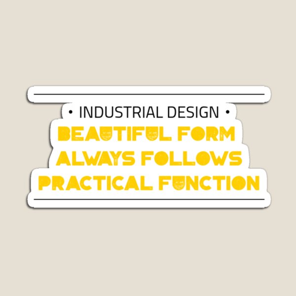 Item preview, Industrial Design - Beautiful Form Always Follows Practical Function designed and sold by Veewell.