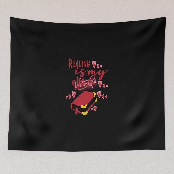 Item preview,  Reading is my valentine  designed and sold by Lactus.