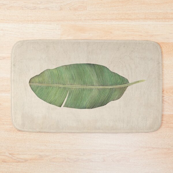 Item preview, banana leaf green nature watercolor designed and sold by Giana Tenius.