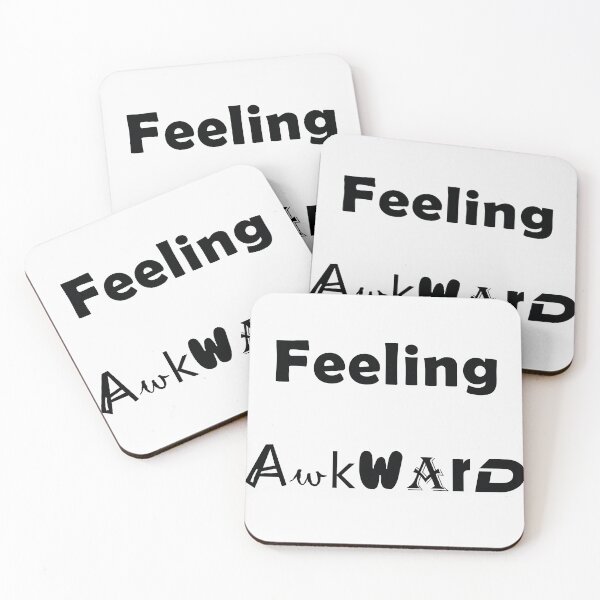 Item preview, feeling awkward designed and sold by LPDesignsUK.