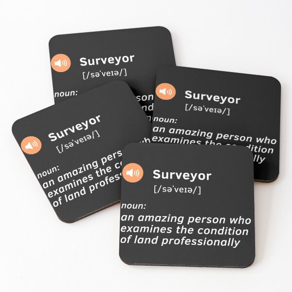 Item preview, Land surveyor definition | nice idea gft designed and sold by chi vana.