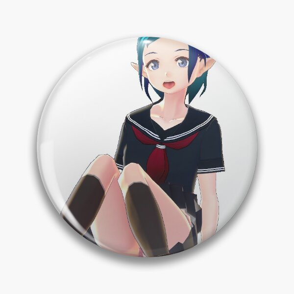 Item preview, Goofy Anime Elf Girl Sitting designed and sold by kimochiidango.