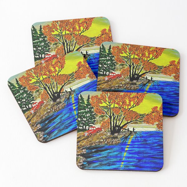 Item preview, Autumn Fishing The River. designed and sold by JeffreyKosssr.