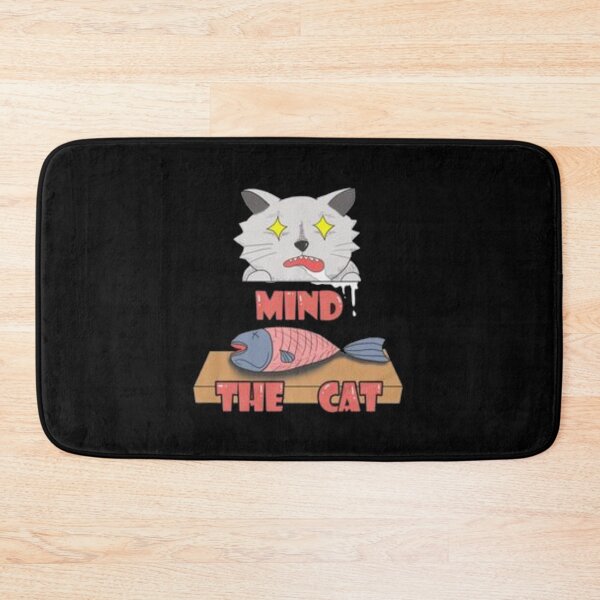 Item preview, cat catshing fish, mind th cat, Catfish whisper, cat and fish essential The cool t-shirt designed and sold by goodshop1.