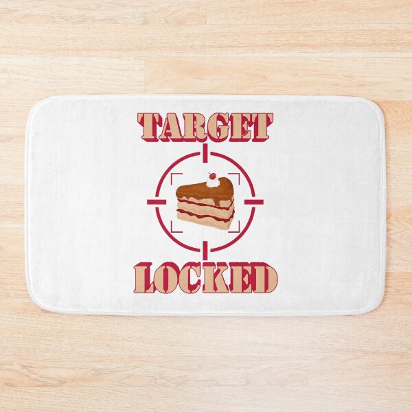 Item preview, Target Locked Cake designed and sold by NormanGrphxTees.