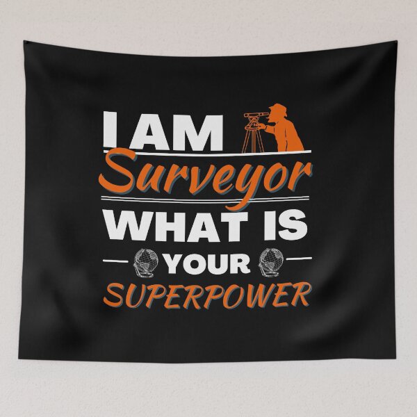Item preview, Land surveyor superpower | funny gift idea  designed and sold by chi vana.