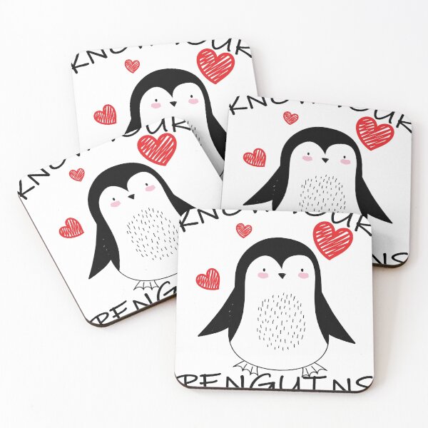 Item preview, CKnow Your Penguins, Funny Penguins tee shirt,Sunset Penguins designed and sold by seritik.