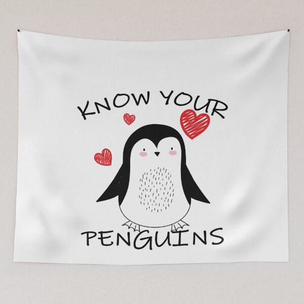 Item preview, CKnow Your Penguins, Funny Penguins tee shirt,Sunset Penguins designed and sold by seritik.