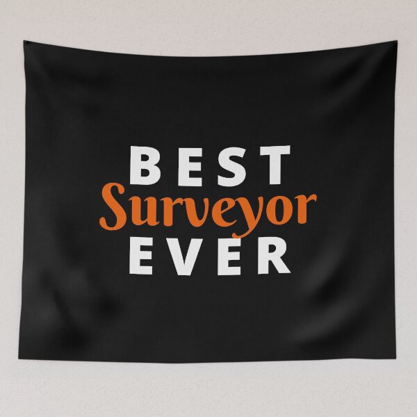 Item preview, Best Land surveyor ever | funny gift idea  designed and sold by chi vana.