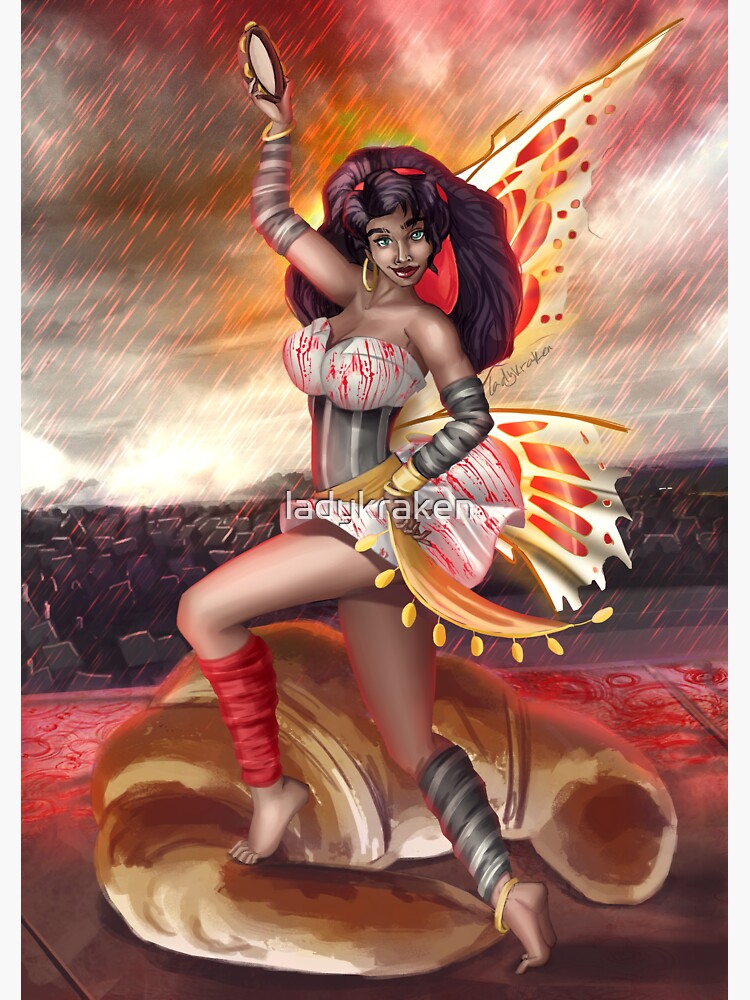 Blood Rain Fairy Madness by ladykraken