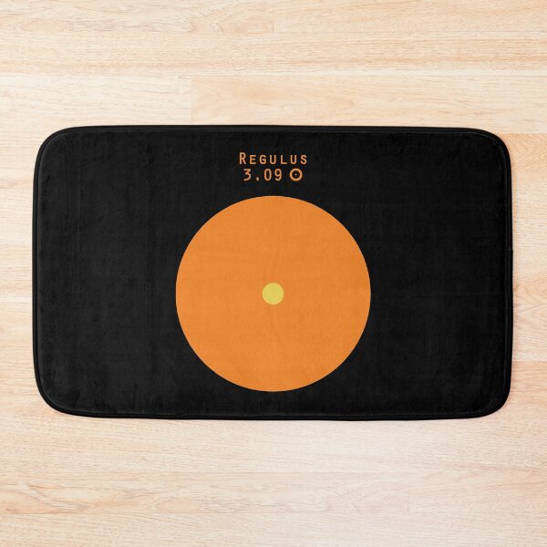 Item preview, Regulus - Sun size comparison designed and sold by MetaPhyStore.
