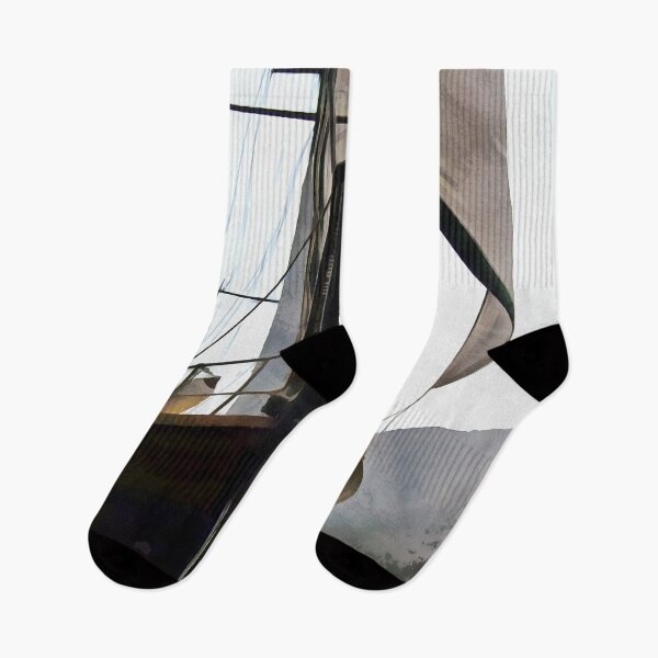 Item preview, Gulet Under Sail Sailing Acrylic Painting designed and sold by taiche.
