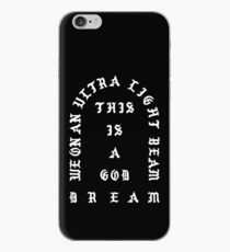 Ultralight Beam - Black and White iPhone Case