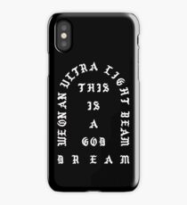 Ultralight Beam - Black and White iPhone Case