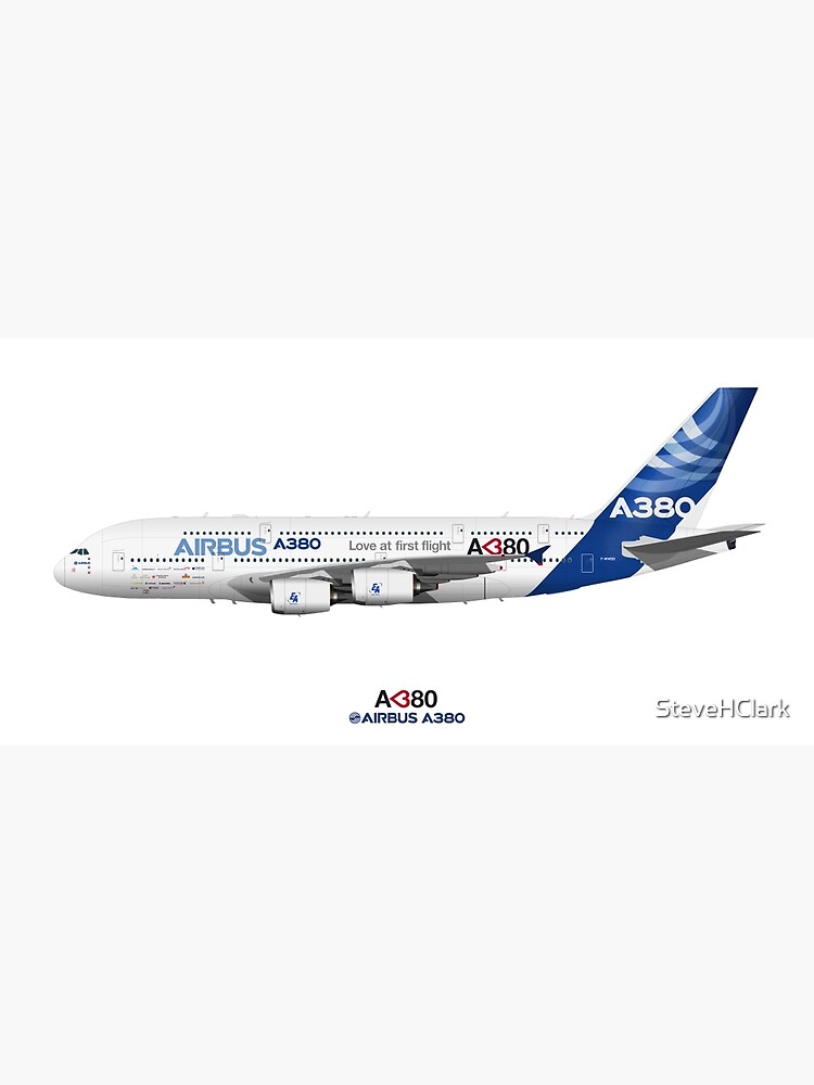 A380 'Love at First Flight' | Airbus Livered A380 with title
