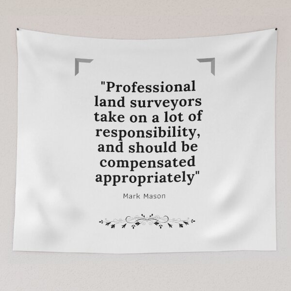 Item preview, Land surveyor quote | Artistic Optometrist gift designed and sold by chi vana.