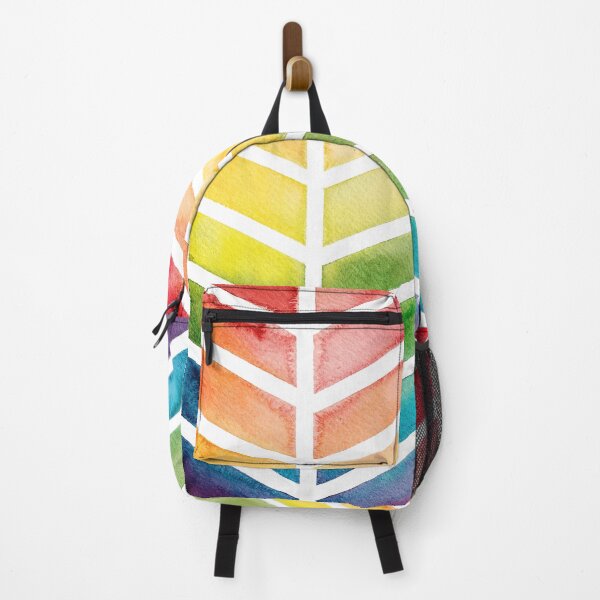 Item preview, Rainbow Chevron Watercolour designed and sold by MinaP.