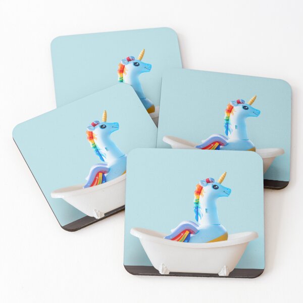 Item preview, Playing unicorn horse in bathtub designed and sold by ESCAPZ.
