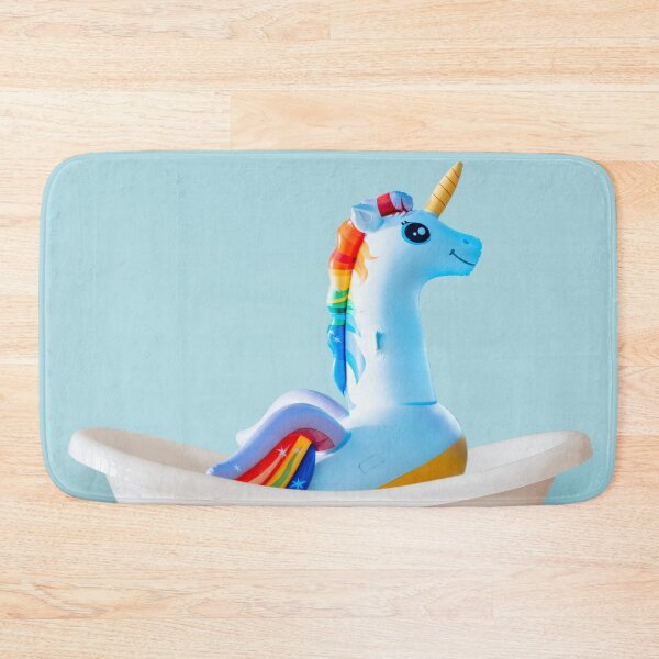 Item preview, Playing unicorn horse in bathtub designed and sold by ESCAPZ.