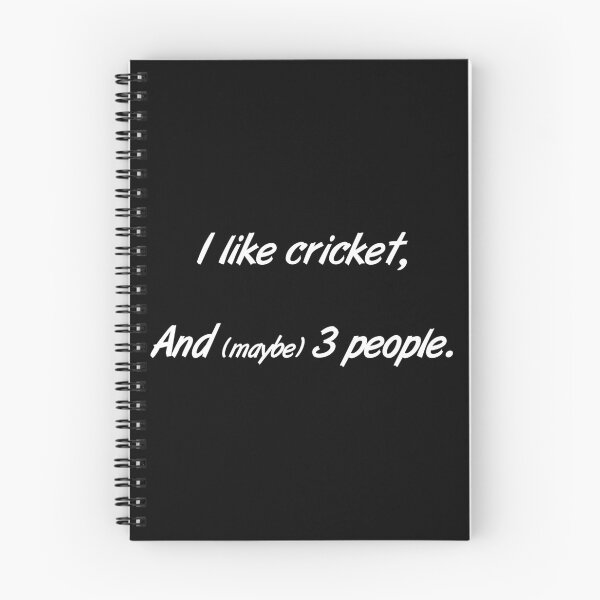 Item preview, I love cricket, and 3 people. designed and sold by 2Girls1Shirt.