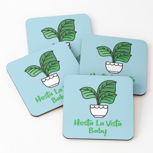 Item preview, Hosta La Vista Baby, Hosta, Funny Gardening, Garden Humor designed and sold by HomeConscious.