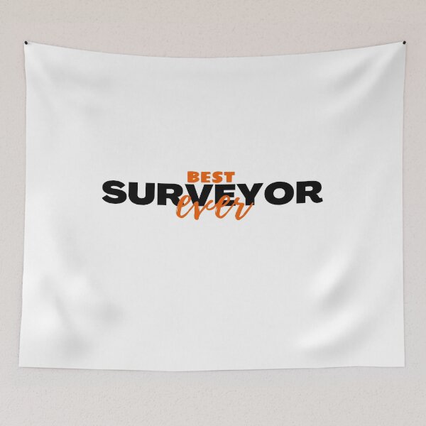 Item preview, Best Land surveyor ever | funny family gift idea  designed and sold by chi vana.