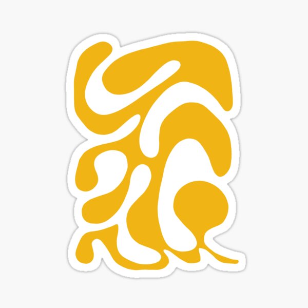 One line sketch Sticker