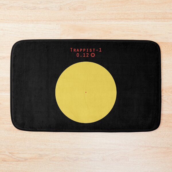 Item preview, Trappist-1 - Sun size comparison designed and sold by MetaPhyStore.
