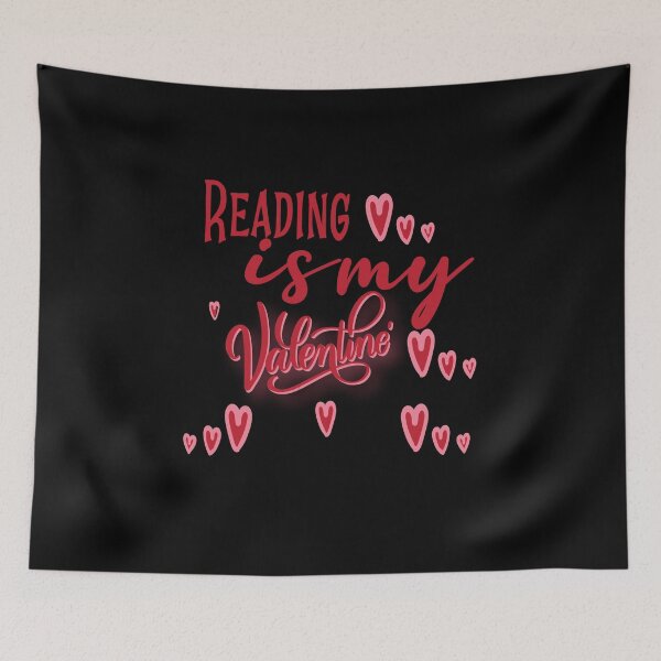 Item preview,   Reading is my valentine  designed and sold by Lactus.