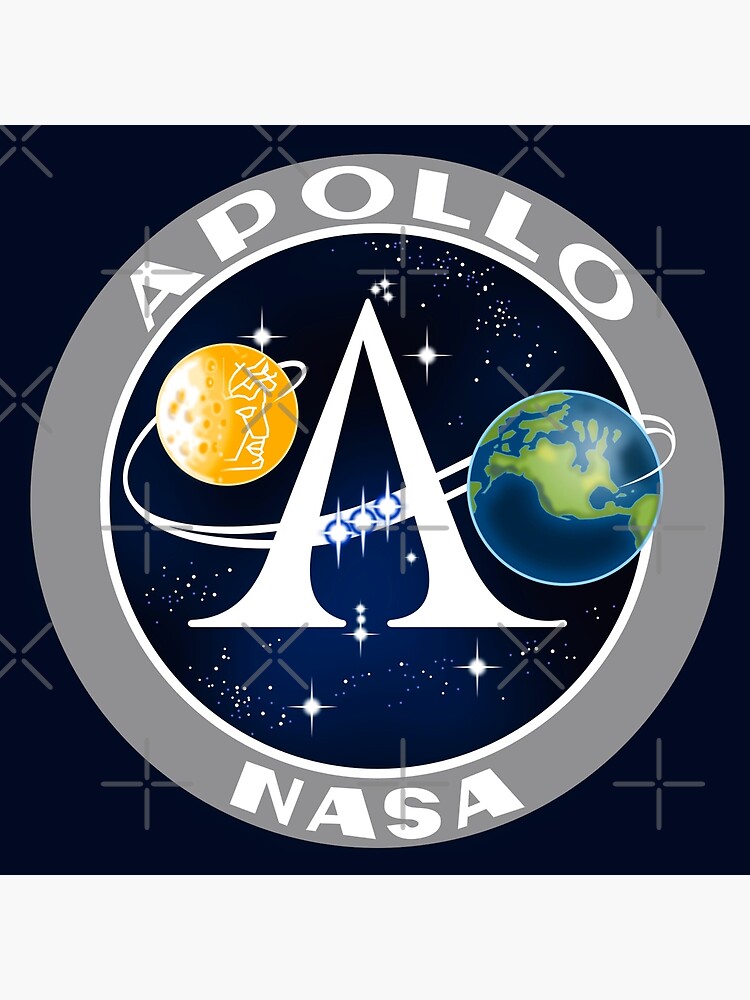 Discover Apollo program logo Premium Matte Vertical Poster