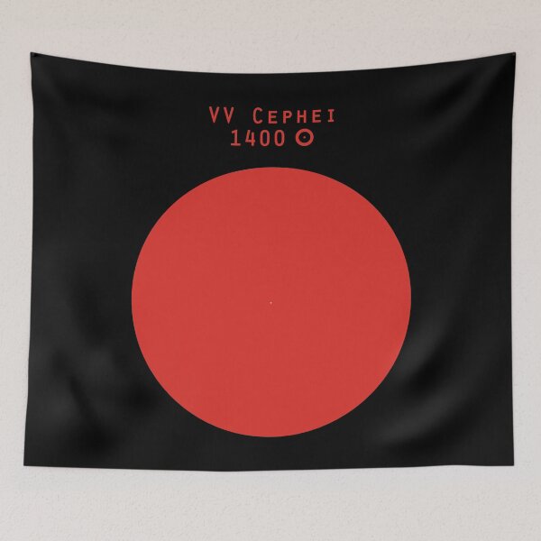 Item preview, VV Cephei - Sun size comparison designed and sold by MetaPhyStore.
